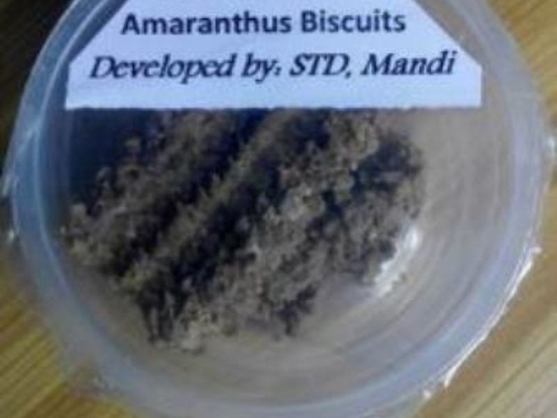 Development of Low calorie Amaranthus Biscuits(2016-17)Phase II 