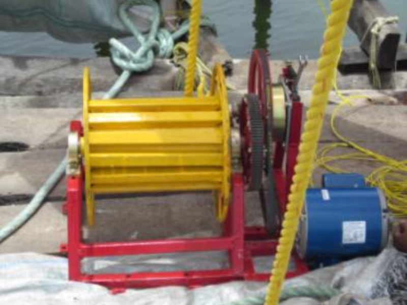 Motorized Winch for Chinese Fishing Net(2016)Phase II 