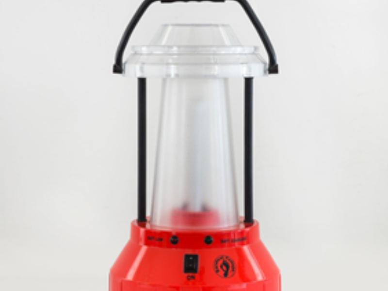 Improved LED lantern with lithium battery and water resistant housing (2018-2019) Phase I