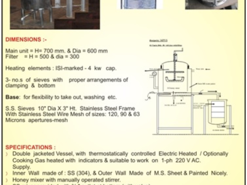 Improved Honey Processor(2012) Ist Phase