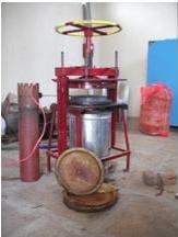Improved Cook Stove Design for Hand Operated Leaf Plate and Cup Moulding Machine 