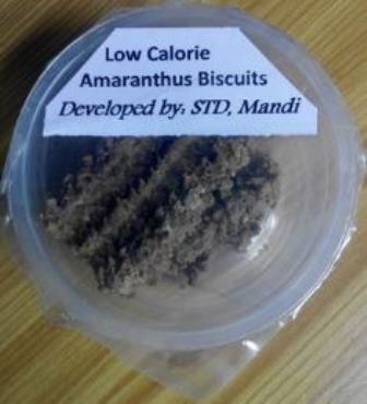 Development of Low calorie Amaranthus Biscuits(2016-17)Phase II